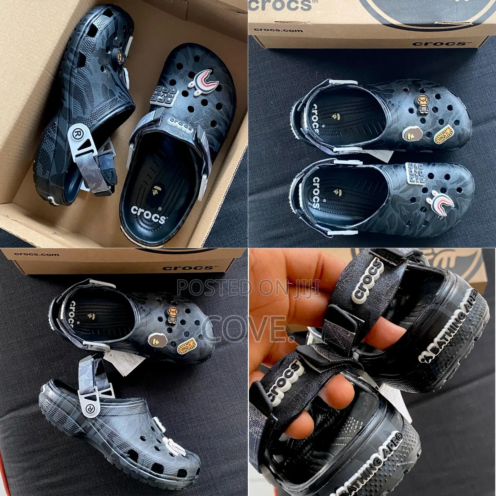 Bape X Crocs Classic