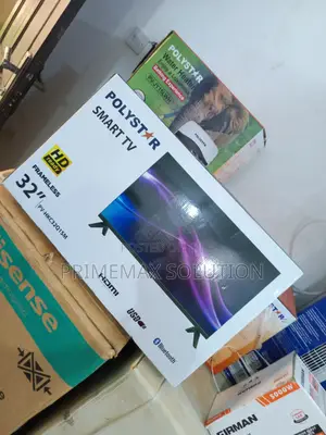 Polystar 32" Smart Tv + Free Wall Bracket Nationwide Delivery