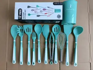 12-Piece Silicone Kitchen Utensil Set