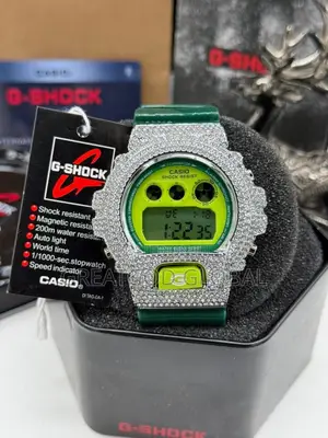 *Casio Gshock Ice  Comes With The Full Casio Box Manual Warranty Card