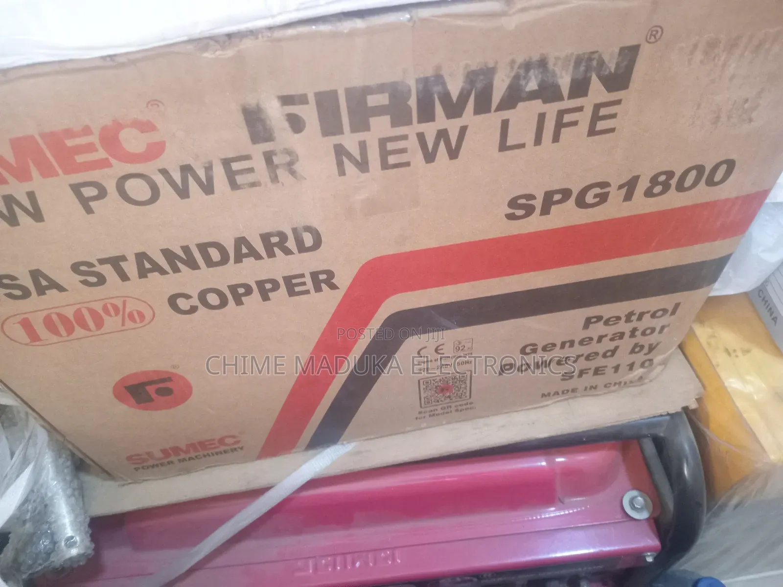 Sumec Fireman 100% Copper Generator