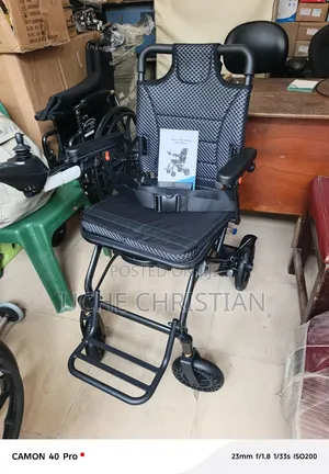 Lite Weight Foldable Travellers Wheelchair