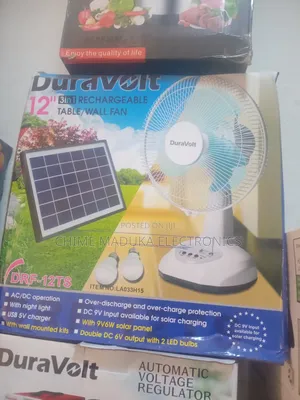 Rechargeable Table Fan