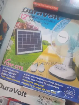 Rechargeable Table Fan