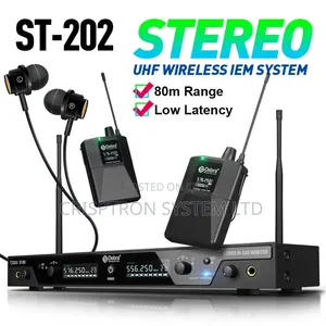 St-202 Debra Stereo Dual Channel Wireless Iem