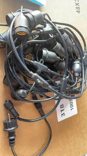 String Cable Commercial Grade Waterproof With E27