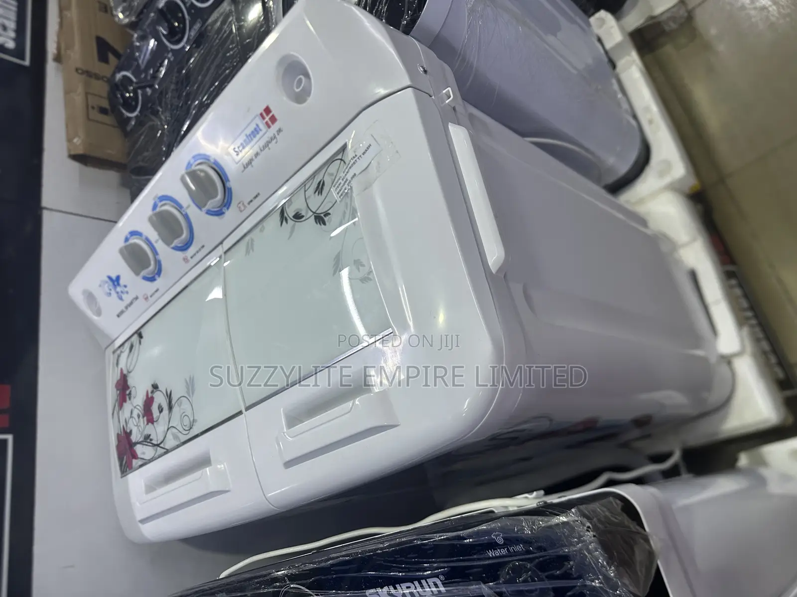 Scanfrost A6 Top Loader Washing Machine Semi Automatic 6kg