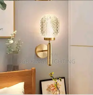 Bedside Wall Light Modern Led Crystal Wall Lamp Indoor Porch Garden