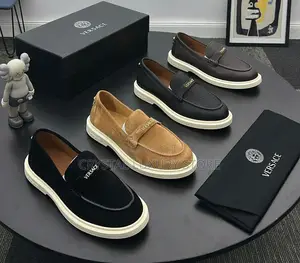 Versace Quality Luxury Men Genuine Leather Sneakers