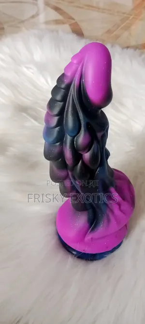 Octopus Tail Contour Non Vibrating Liquid Silicone Dildo