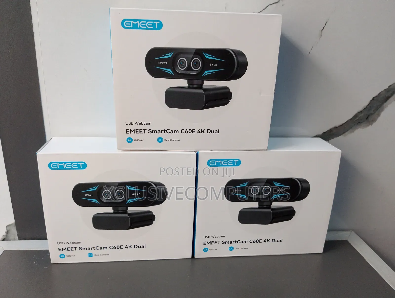 Emeet Smartcam C60e Dual Webcam With Remote Control