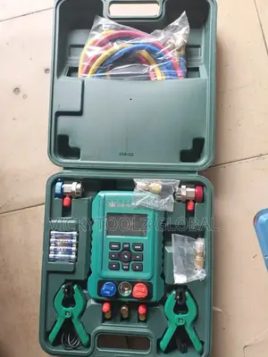 Hongsen Digital Manifold Set and Hose Hs-370-A