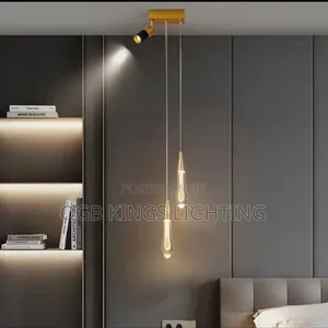 3in1 Led With Adjustable Track Light Bedside Dropping Pendant Light