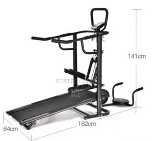 Quality Manual Treadmill ( 4 in 1) With Stepper and Twister