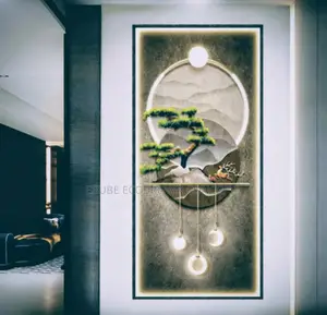 Wall Art Interior Frame Light With Remote Control
