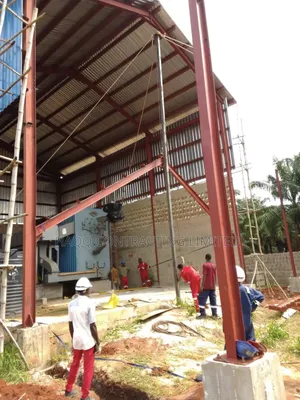 Heavy Steel Construction and Erection, Warehouse, Prefab Building