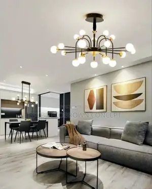 Nordic Glass Chandelier Light