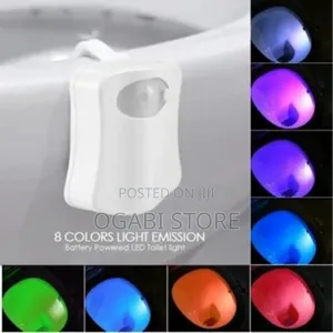 Motion-activated Led Toilet Light