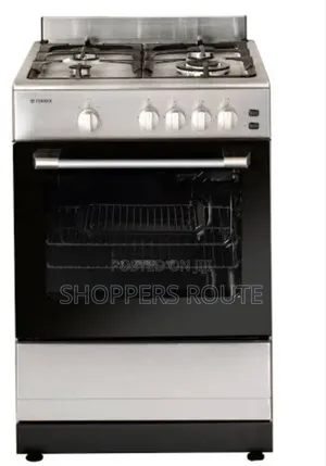 Teknix Tkgf61x 60cm 55-Litre 4 Burner Gas Cooker Stainless Steel