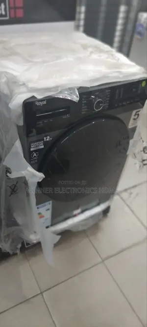 Royal 12kg Front Loader Washing Machine Wash And Spin