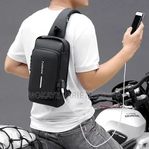 Anti-theft Multifunction Waterproof Travel Pack, Crossbody Unisex Bag
