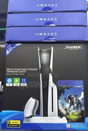 Ps5 Multi-Function Cooling Charging Dock