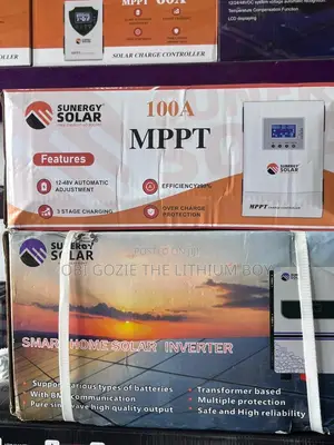 100ah Sunergy MPPT Charge Controller Now Available in Stock
