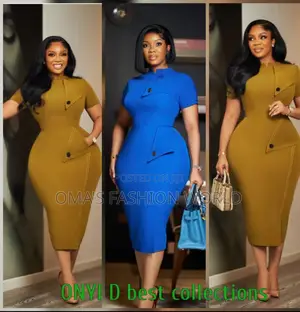 Luxury Quality Office Gowns Available in Store. You Snooze You Loose