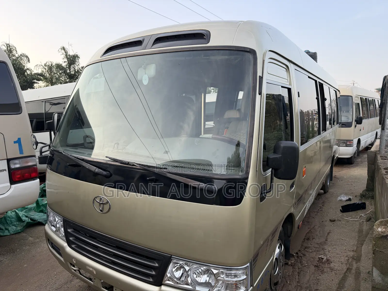Toyota Coaster 2015 Gold