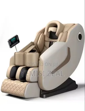 Durable 4d Massager Chair With Eye Wear And Leggings Bag And Bluetooth