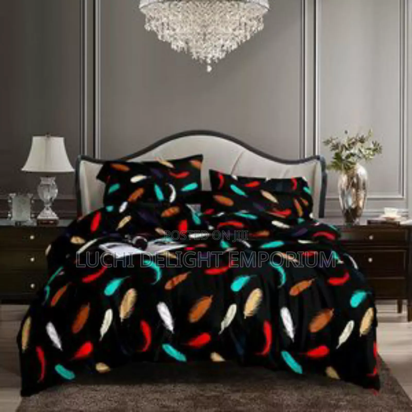 Quality Bedding by Luchi Delight Duvet Set /Bedsheets and Pillowcases