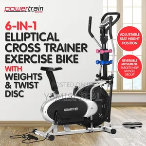 6 In 1 Elliptical Exercise Fitness Bike