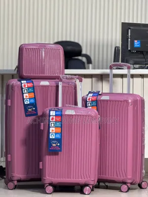 Set Of Unbreakable Rubber Luggage