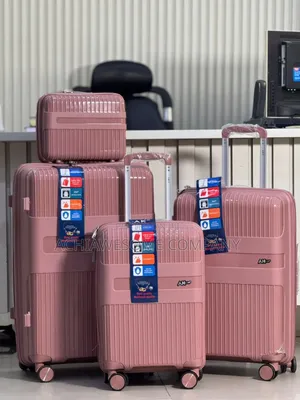 Set Of Unbreakable Rubber Luggage