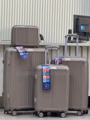 Set Of Unbreakable Rubber Luggage Big Range