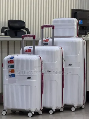 Set Of Unbreakable Rubber Luggage Big Range