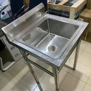Single Bowl 600x600x900mm Commercial Catering Sink
