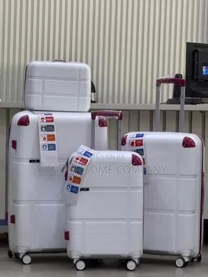 Set Of Unbreakable Rubber Luggage Big Range