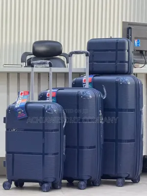 Set Of Unbreakable Rubber Luggage Big Range