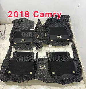 2018 Toyota Camry Leather Double Layer Foot Mat