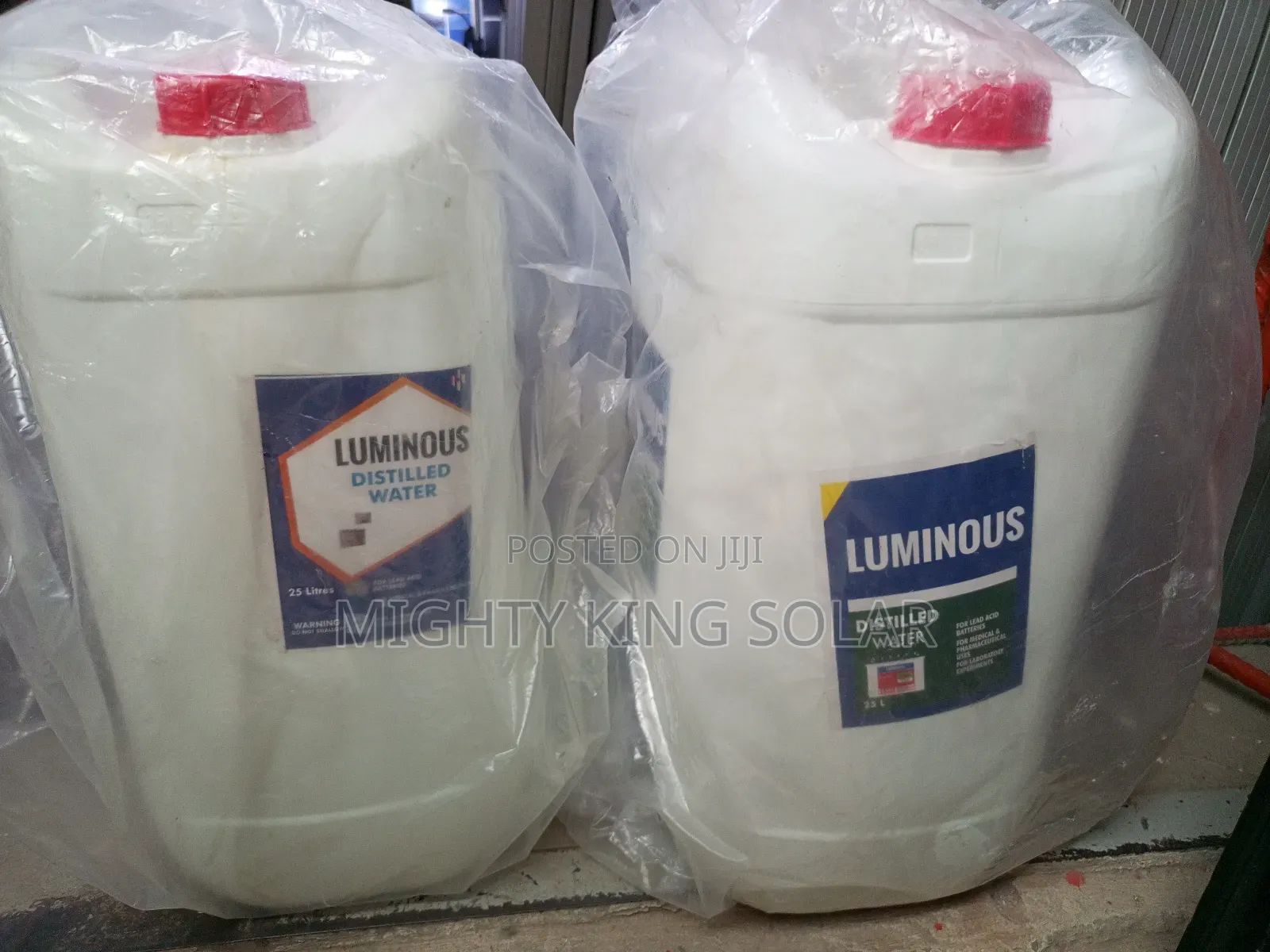 Luminous Distilled Water