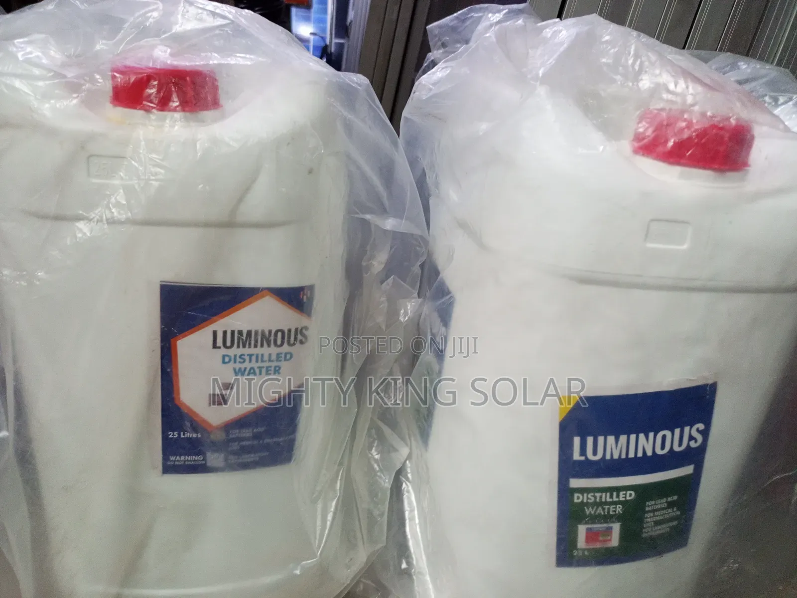 Luminous Distilled Water