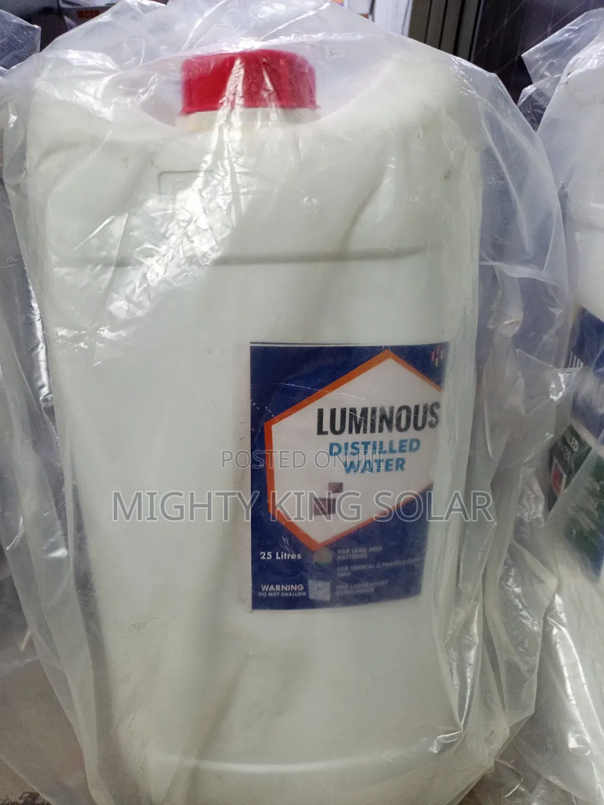 Luminous Distilled Water