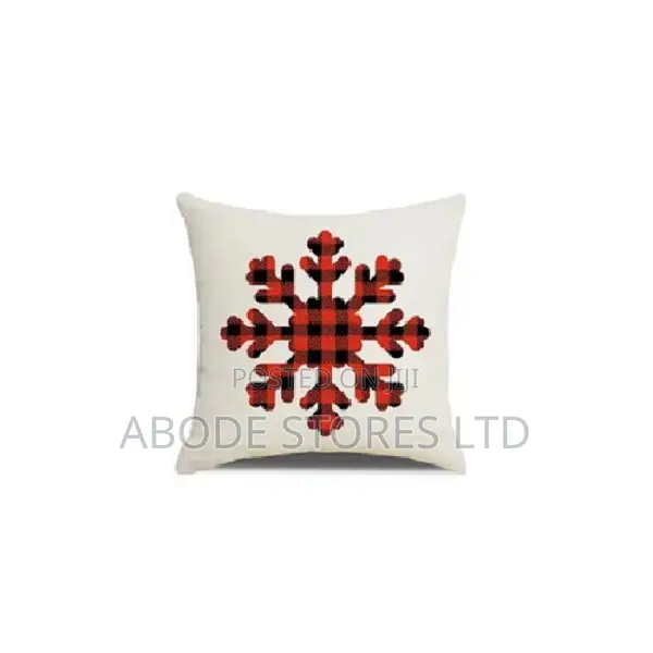 Single Flakes Patch Throw Pillow With Stuffing