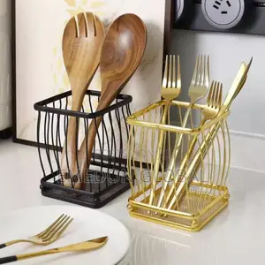 Stainless Steel Cutlery Storage Holders