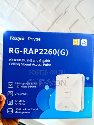 Ruijie Reyee Rg-Rap2260(G) | Ax1800 Wifi 6 | Dual-Band Gigabit Ap