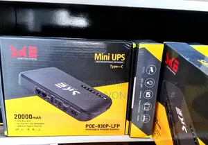 Ske Mini Dc Ups | Poe Power Bank 20000mah for Wifi Router/Laptop