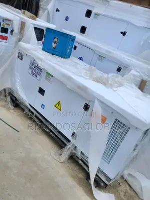 Brand New Perkins 15kva Soundproof Generator Sp-15 Heavy Duty Power
