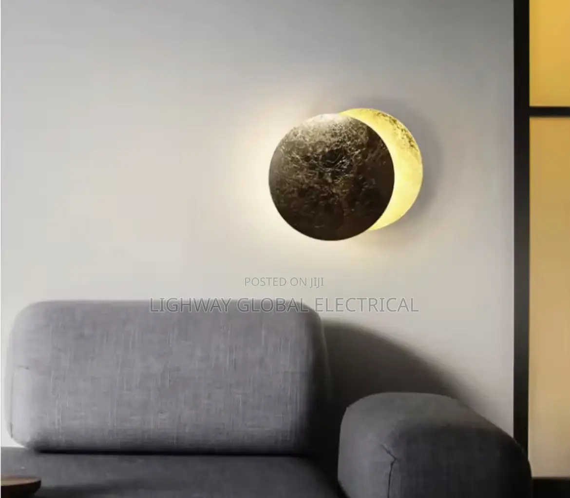 Moon  Concept Solar Eclipse Wall Decor Lamp
