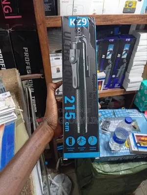 Ultra Long 3-in-1 Selfie Tripod Stand With Bluetooth Remote